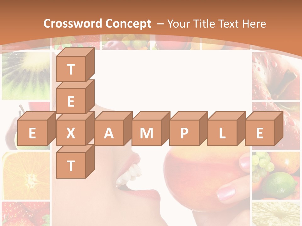 Frame Young Diet PowerPoint Template