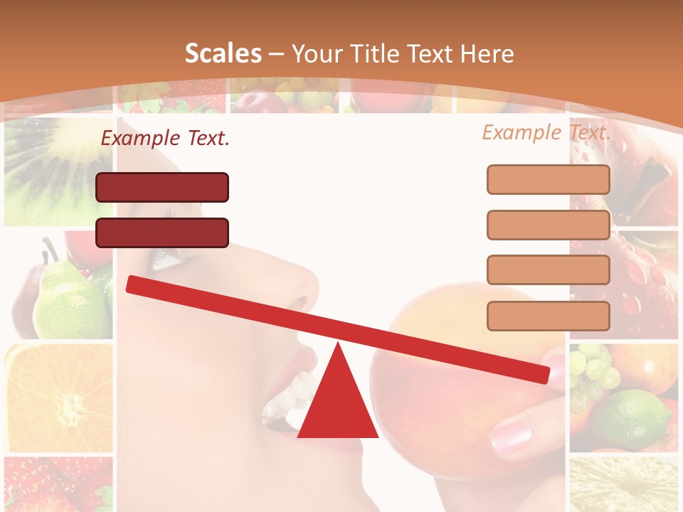 Frame Young Diet PowerPoint Template