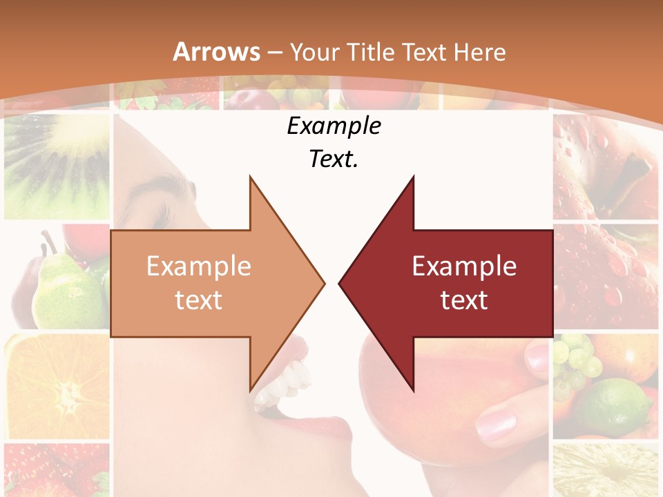 Frame Young Diet PowerPoint Template