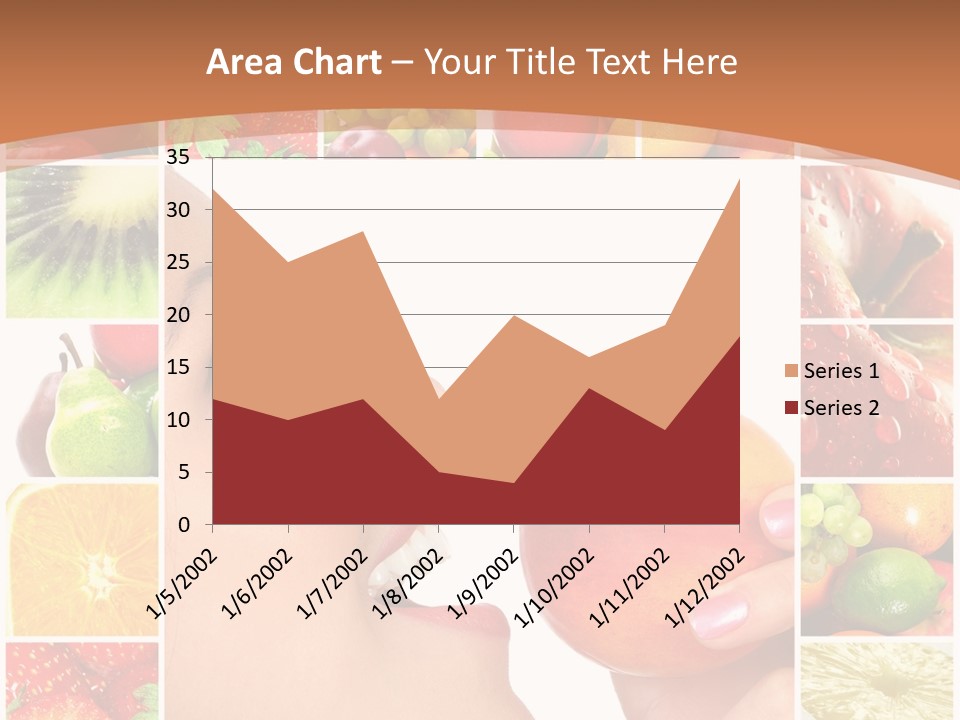 Frame Young Diet PowerPoint Template