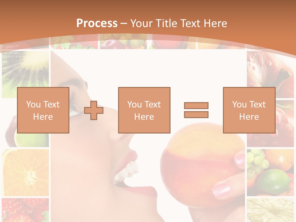 Frame Young Diet PowerPoint Template