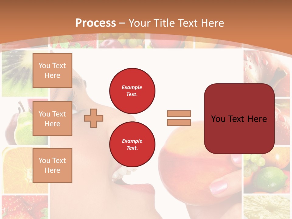 Frame Young Diet PowerPoint Template