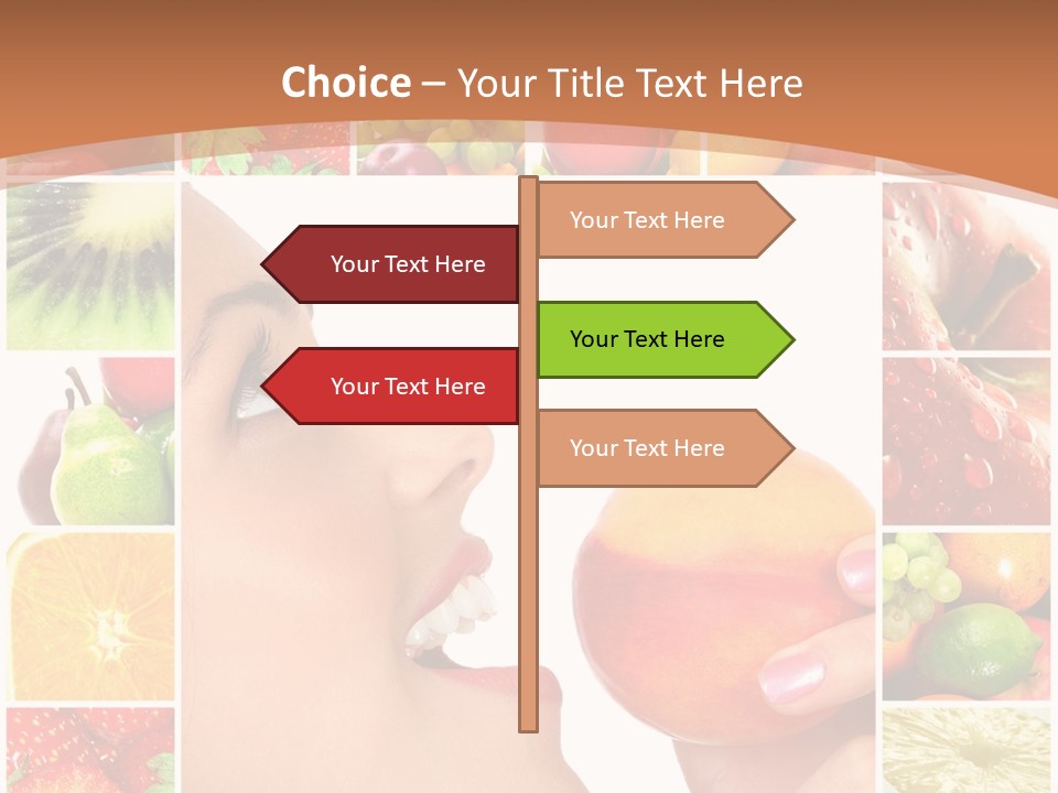 Frame Young Diet PowerPoint Template