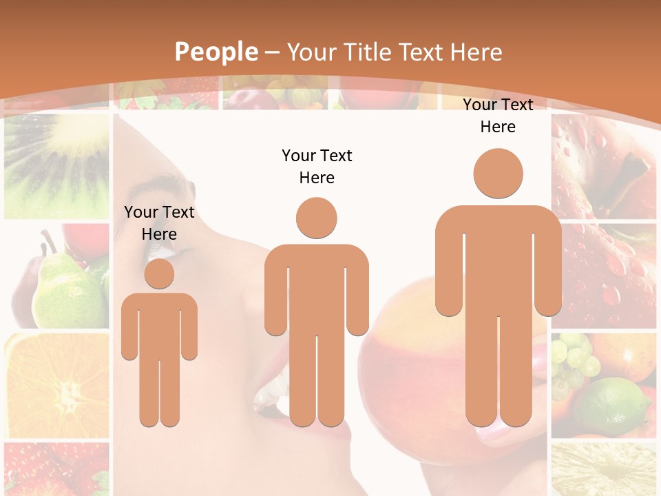 Frame Young Diet PowerPoint Template