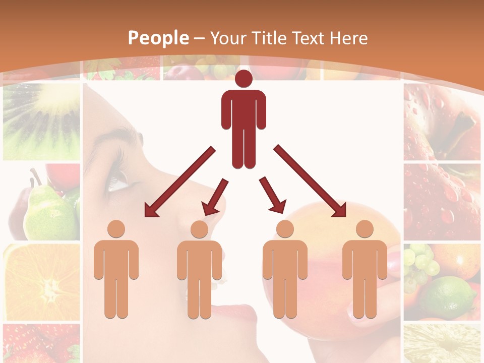 Frame Young Diet PowerPoint Template