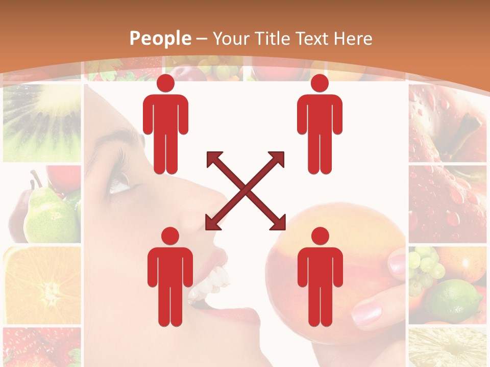 Frame Young Diet PowerPoint Template