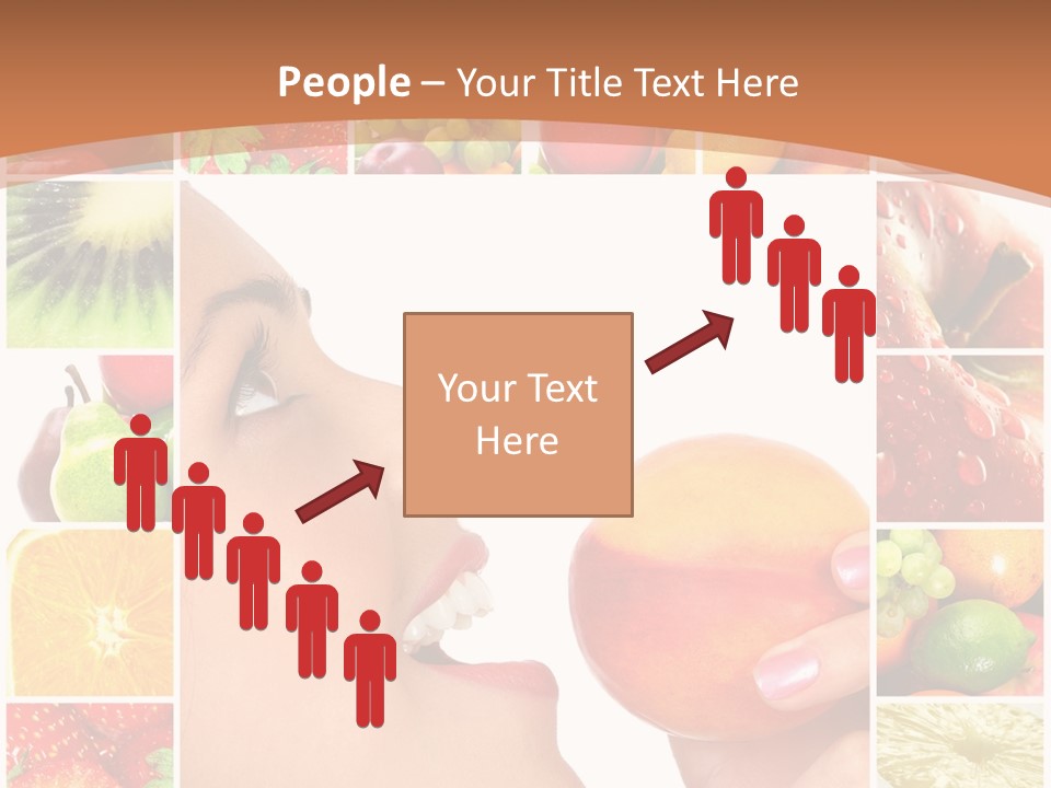 Frame Young Diet PowerPoint Template