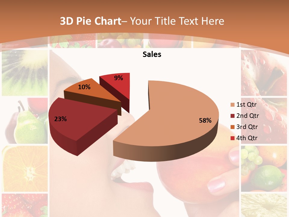 Frame Young Diet PowerPoint Template