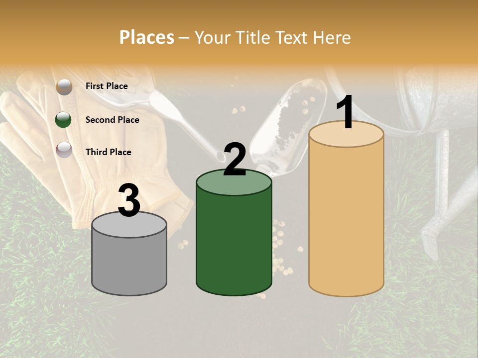 Space Spring Grow PowerPoint Template
