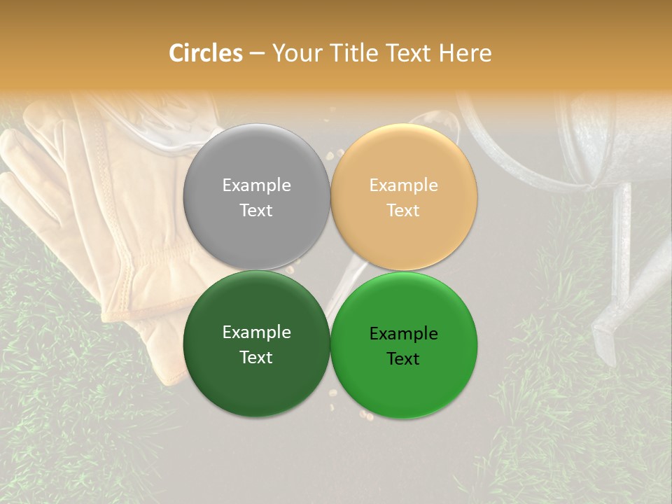 Space Spring Grow PowerPoint Template