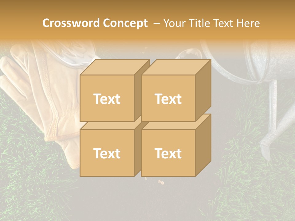 Space Spring Grow PowerPoint Template