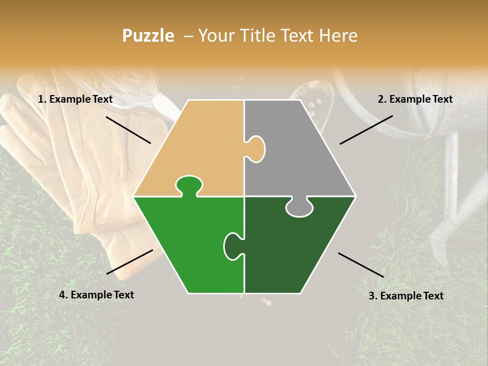 Space Spring Grow PowerPoint Template