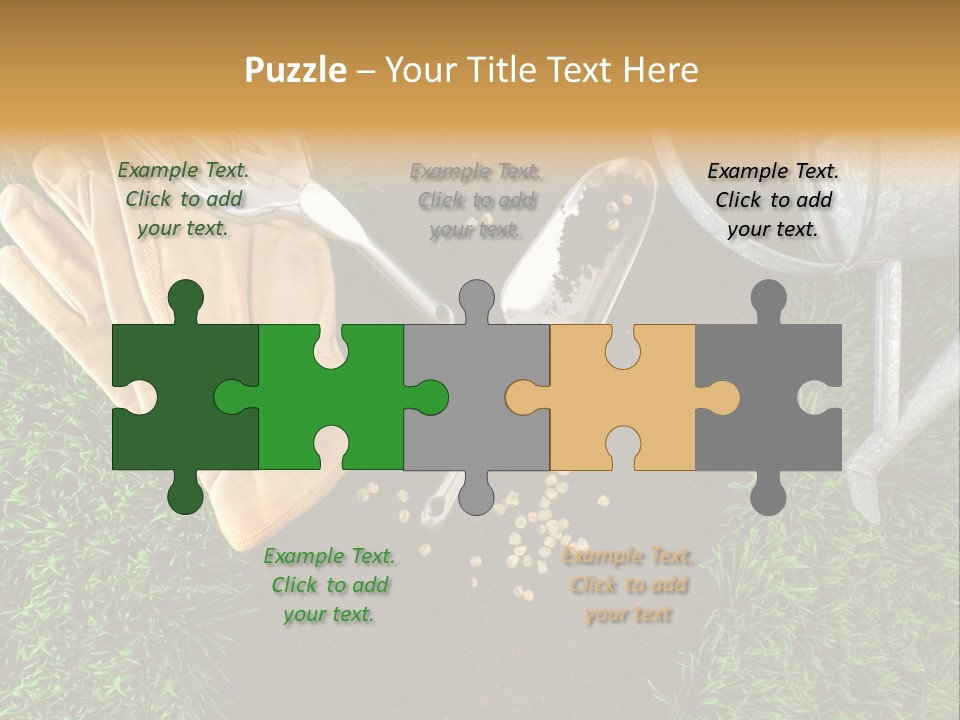 Space Spring Grow PowerPoint Template