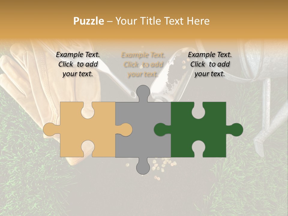 Space Spring Grow PowerPoint Template