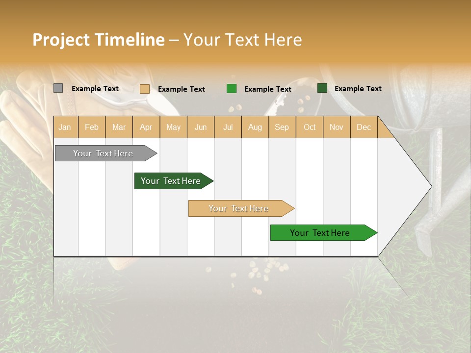 Space Spring Grow PowerPoint Template