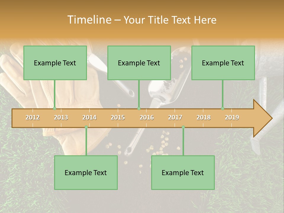 Space Spring Grow PowerPoint Template