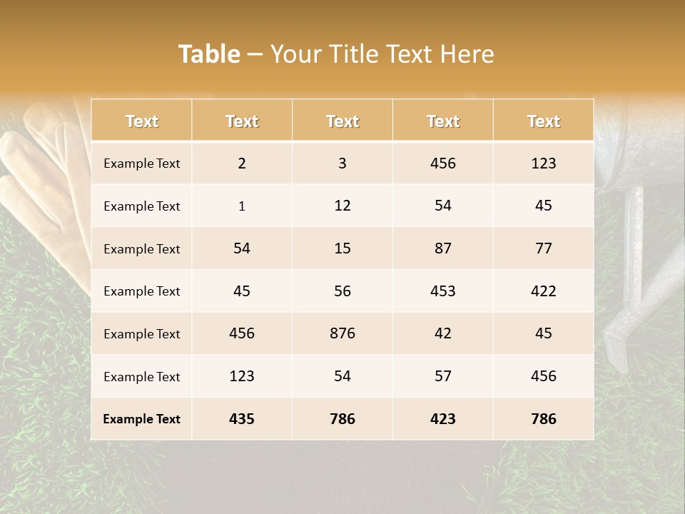 Space Spring Grow PowerPoint Template