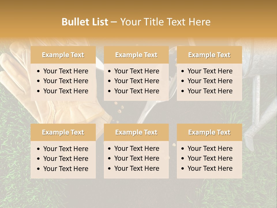 Space Spring Grow PowerPoint Template