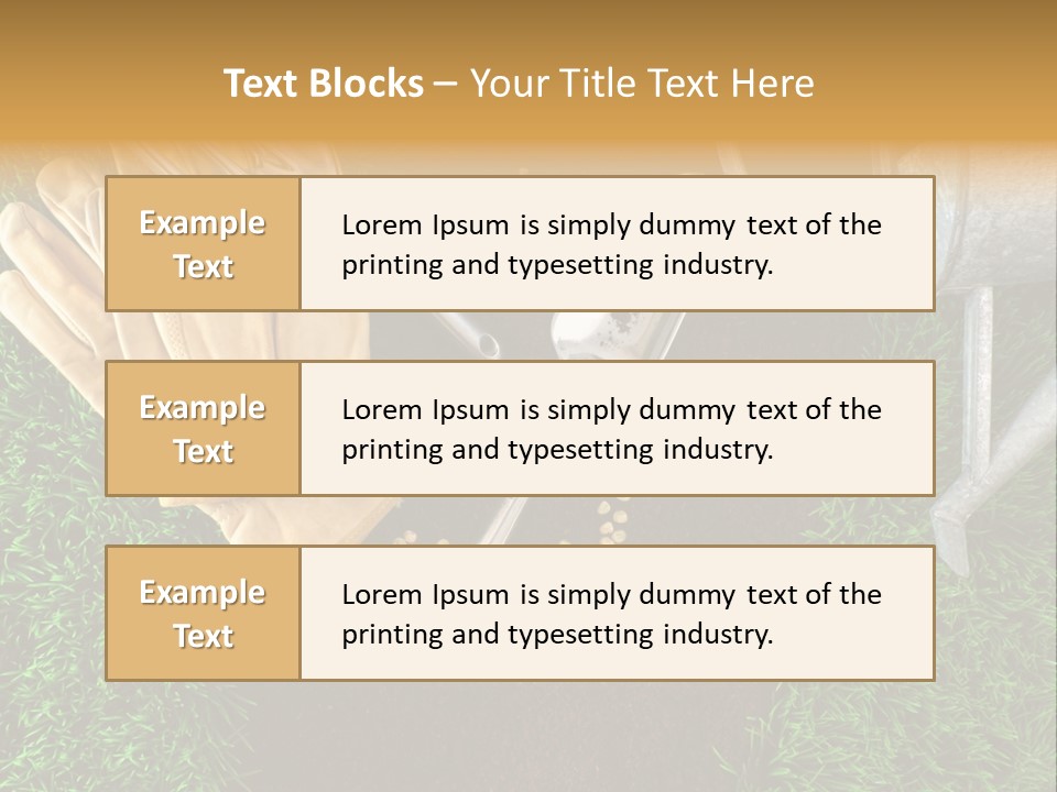 Space Spring Grow PowerPoint Template