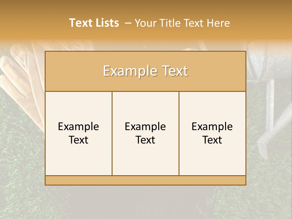 Space Spring Grow PowerPoint Template