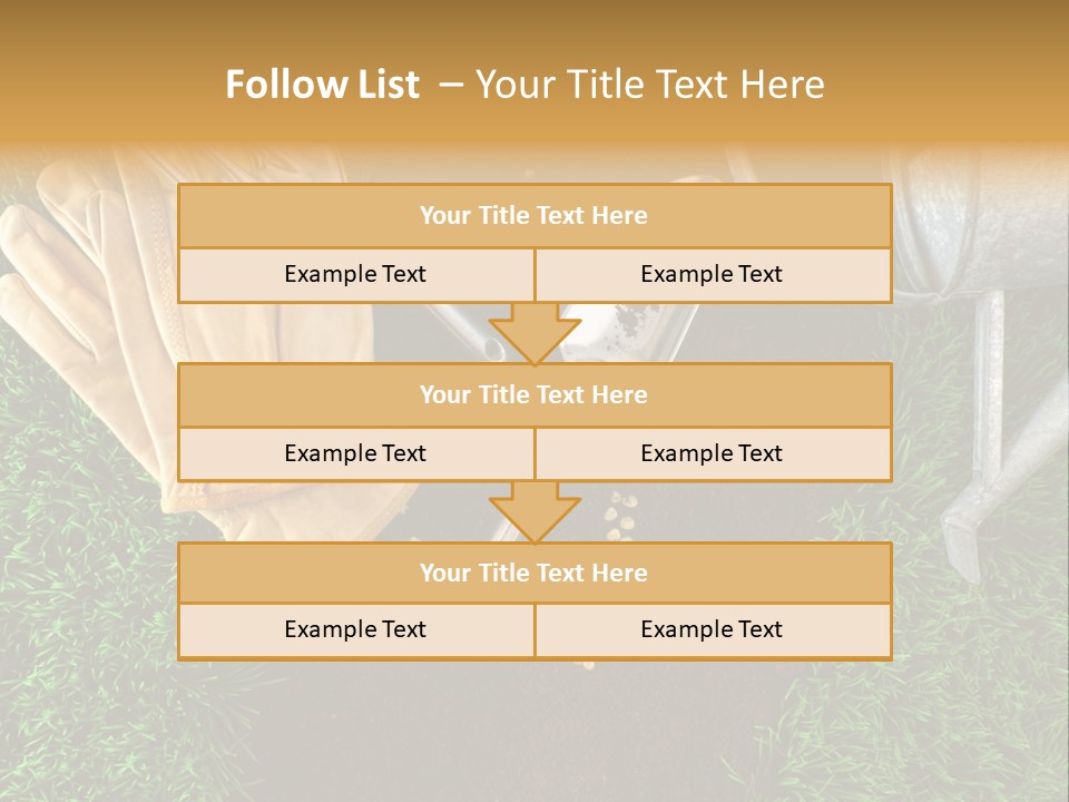 Space Spring Grow PowerPoint Template