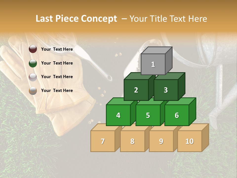 Space Spring Grow PowerPoint Template