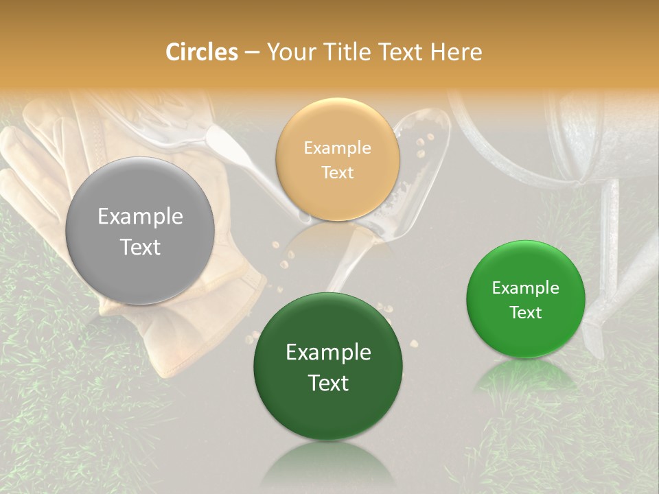 Space Spring Grow PowerPoint Template