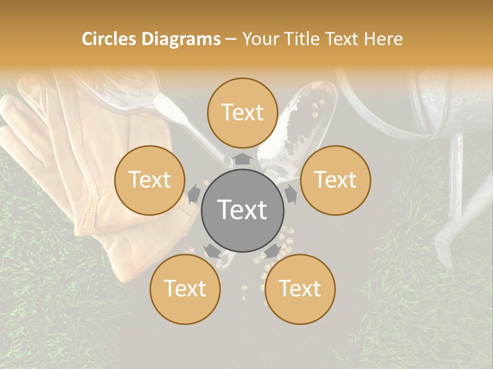 Space Spring Grow PowerPoint Template