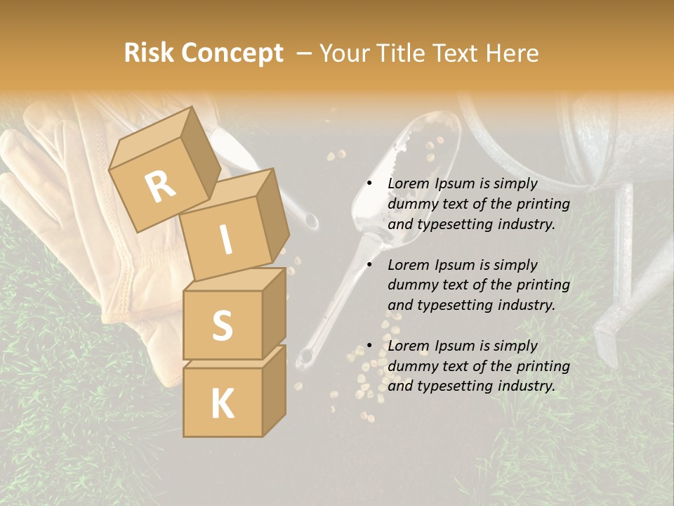 Space Spring Grow PowerPoint Template