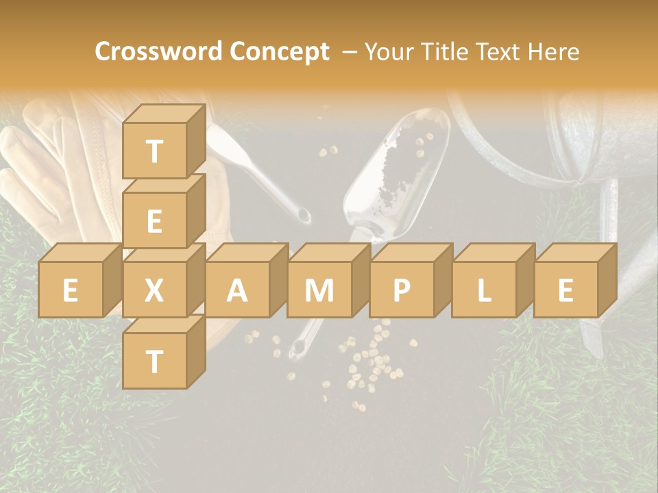 Space Spring Grow PowerPoint Template