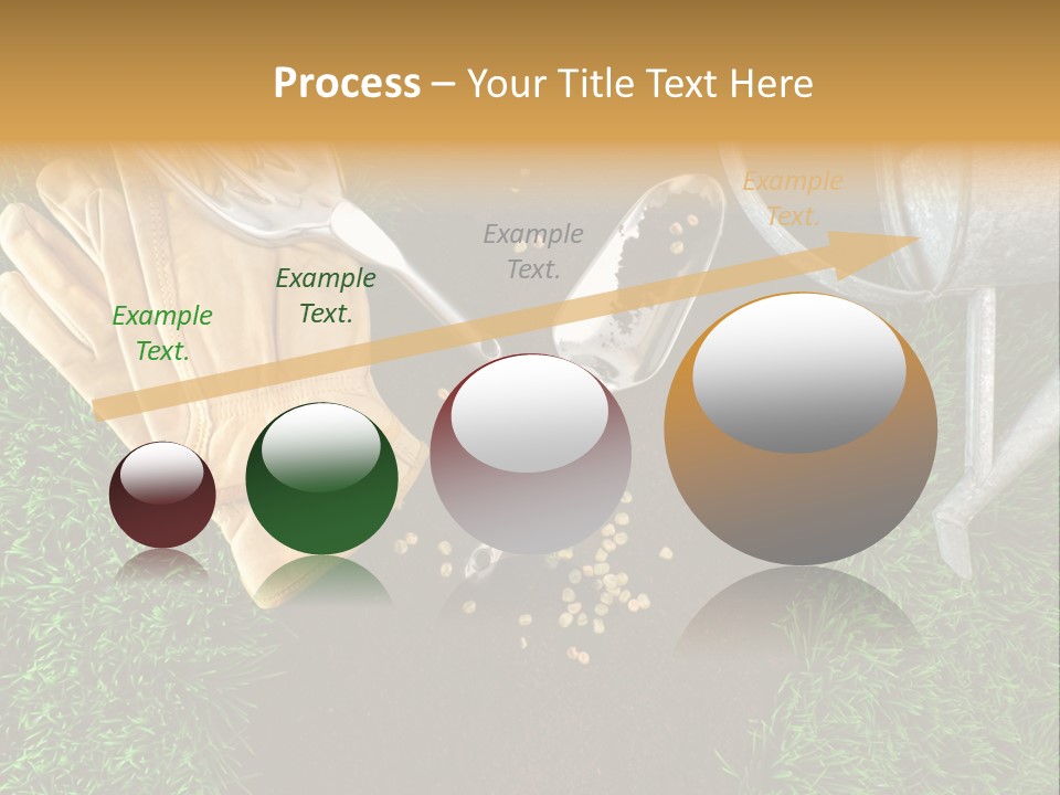 Space Spring Grow PowerPoint Template