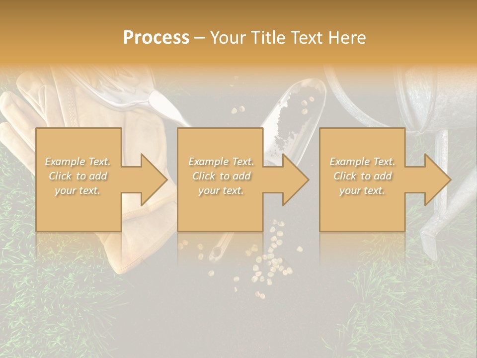 Space Spring Grow PowerPoint Template