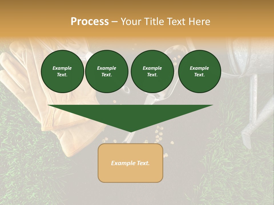 Space Spring Grow PowerPoint Template