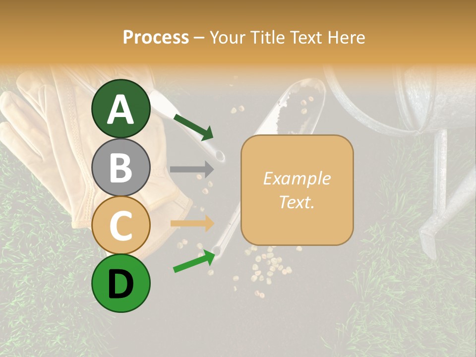 Space Spring Grow PowerPoint Template