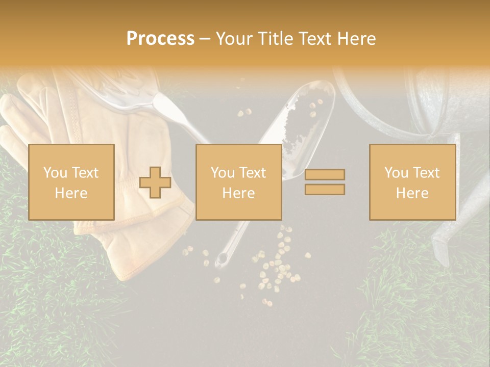 Space Spring Grow PowerPoint Template