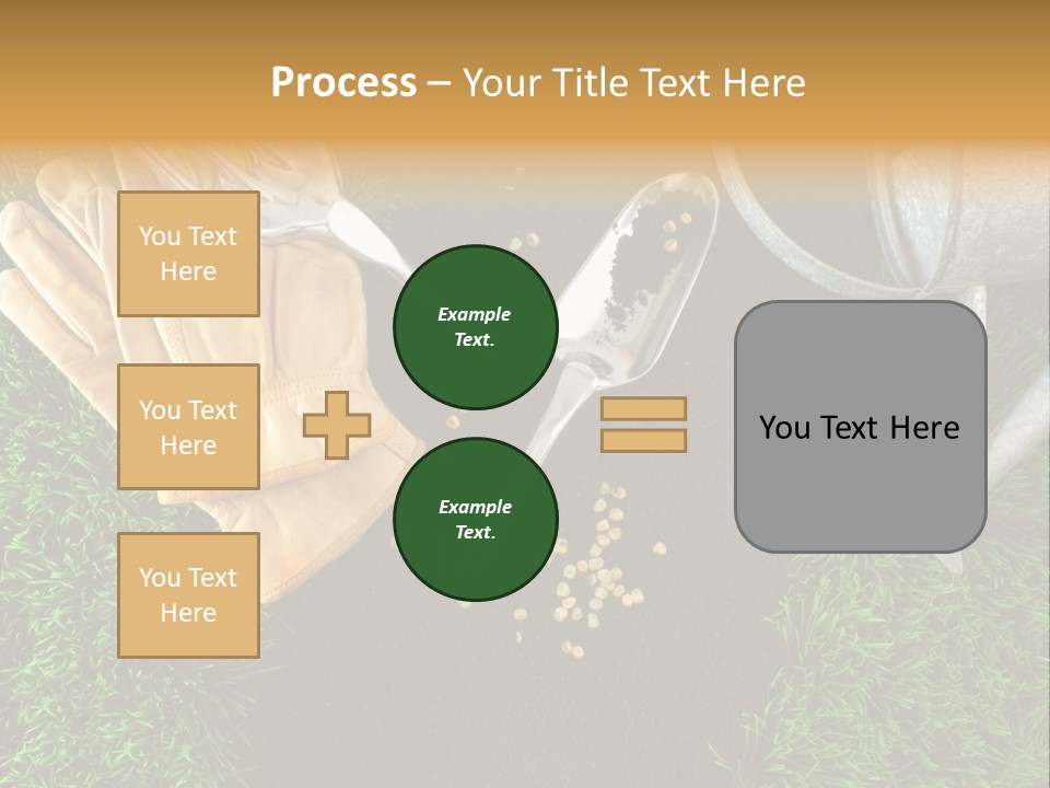Space Spring Grow PowerPoint Template