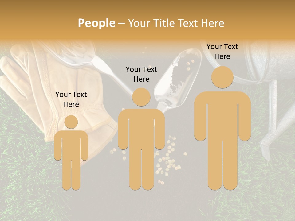 Space Spring Grow PowerPoint Template