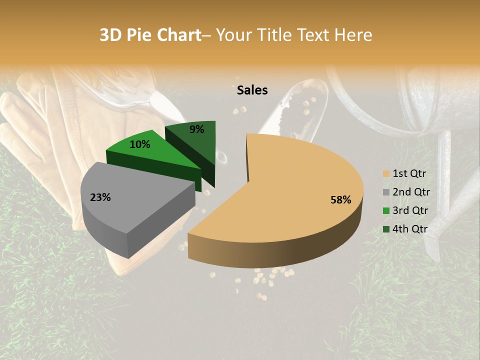 Space Spring Grow PowerPoint Template