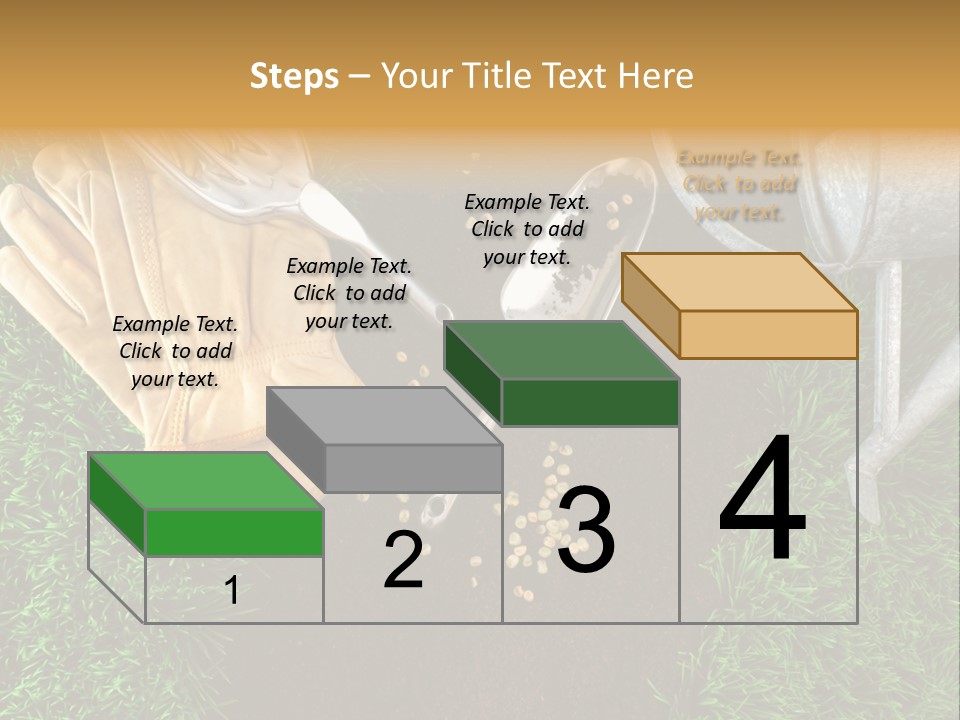 Space Spring Grow PowerPoint Template
