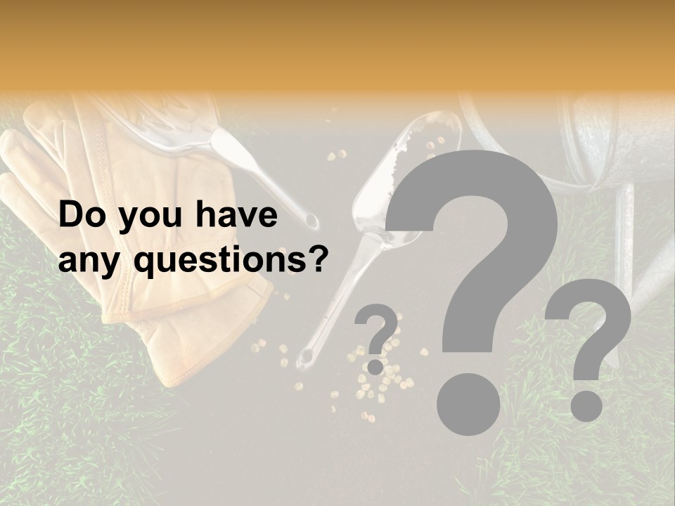 Space Spring Grow PowerPoint Template