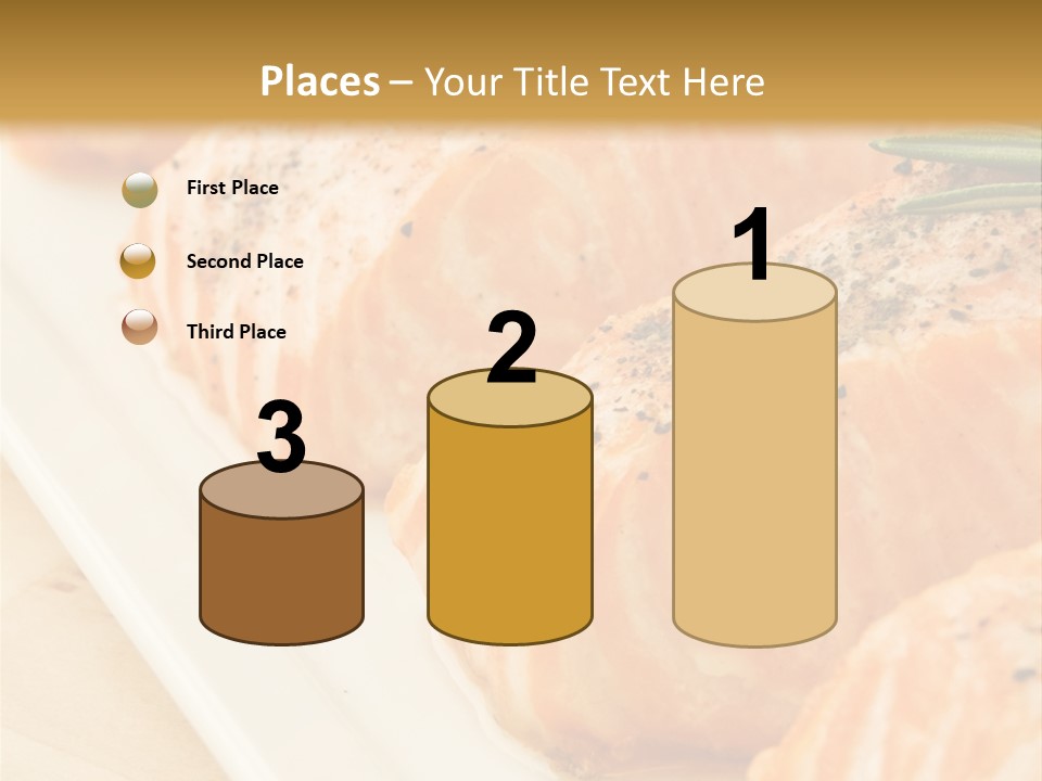 Plate Appetising Gourmet PowerPoint Template
