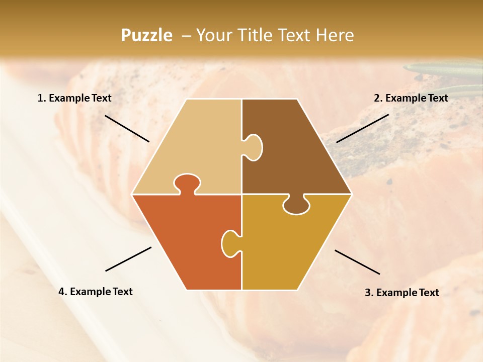 Plate Appetising Gourmet PowerPoint Template