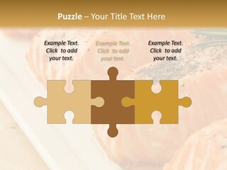 Plate Appetising Gourmet PowerPoint Template