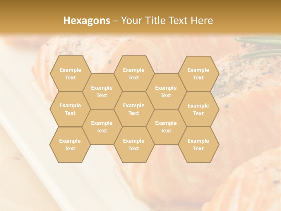 Plate Appetising Gourmet PowerPoint Template