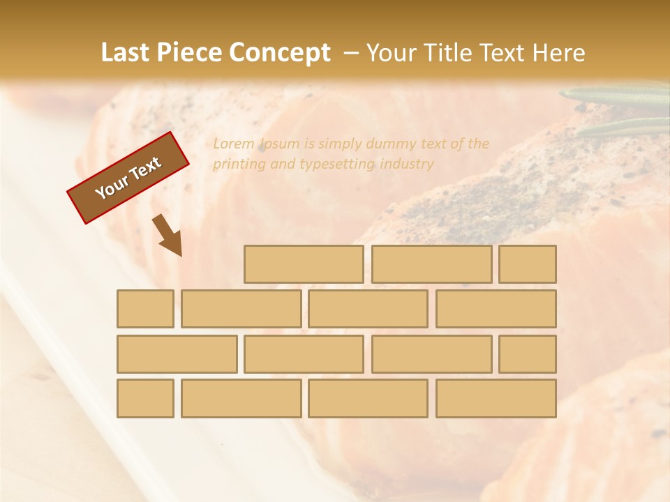 Plate Appetising Gourmet PowerPoint Template