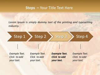 Plate Appetising Gourmet PowerPoint Template
