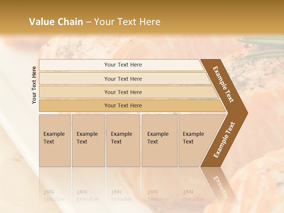 Plate Appetising Gourmet PowerPoint Template