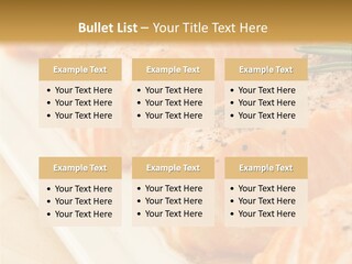 Plate Appetising Gourmet PowerPoint Template