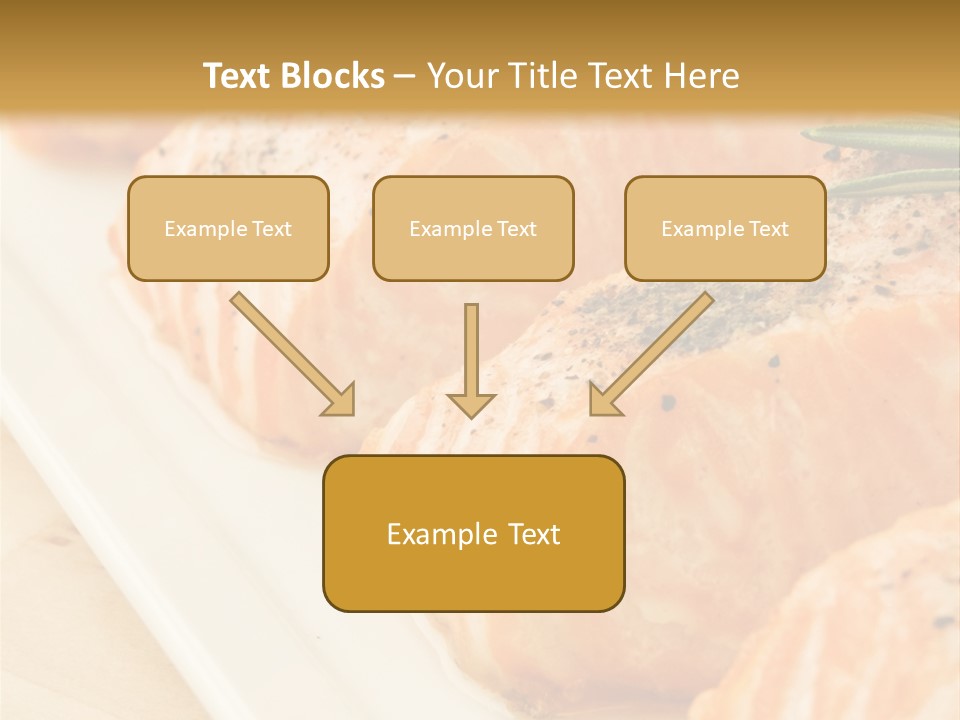 Plate Appetising Gourmet PowerPoint Template