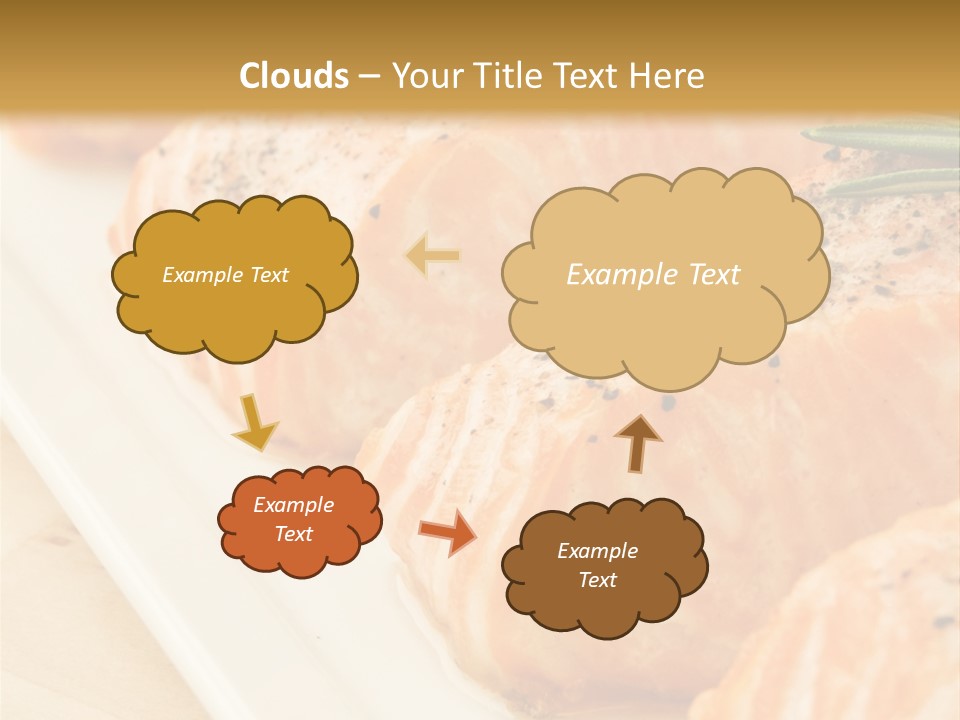 Plate Appetising Gourmet PowerPoint Template